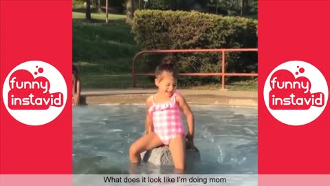 TRY NOT TO LAUGH WHILE WATCHING FUNNY KIDS VIDEOS COMPILATION Funny InstaVid