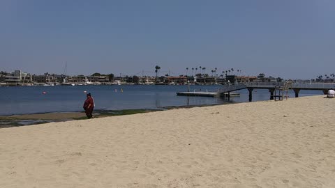 The Captain's View. Bayshore Beach, Long Beach, California. 04/20/24