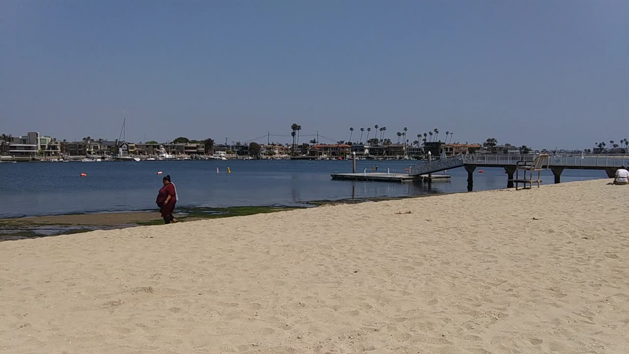 The Captain's View. Bayshore Beach, Long Beach, California. 04/20/24