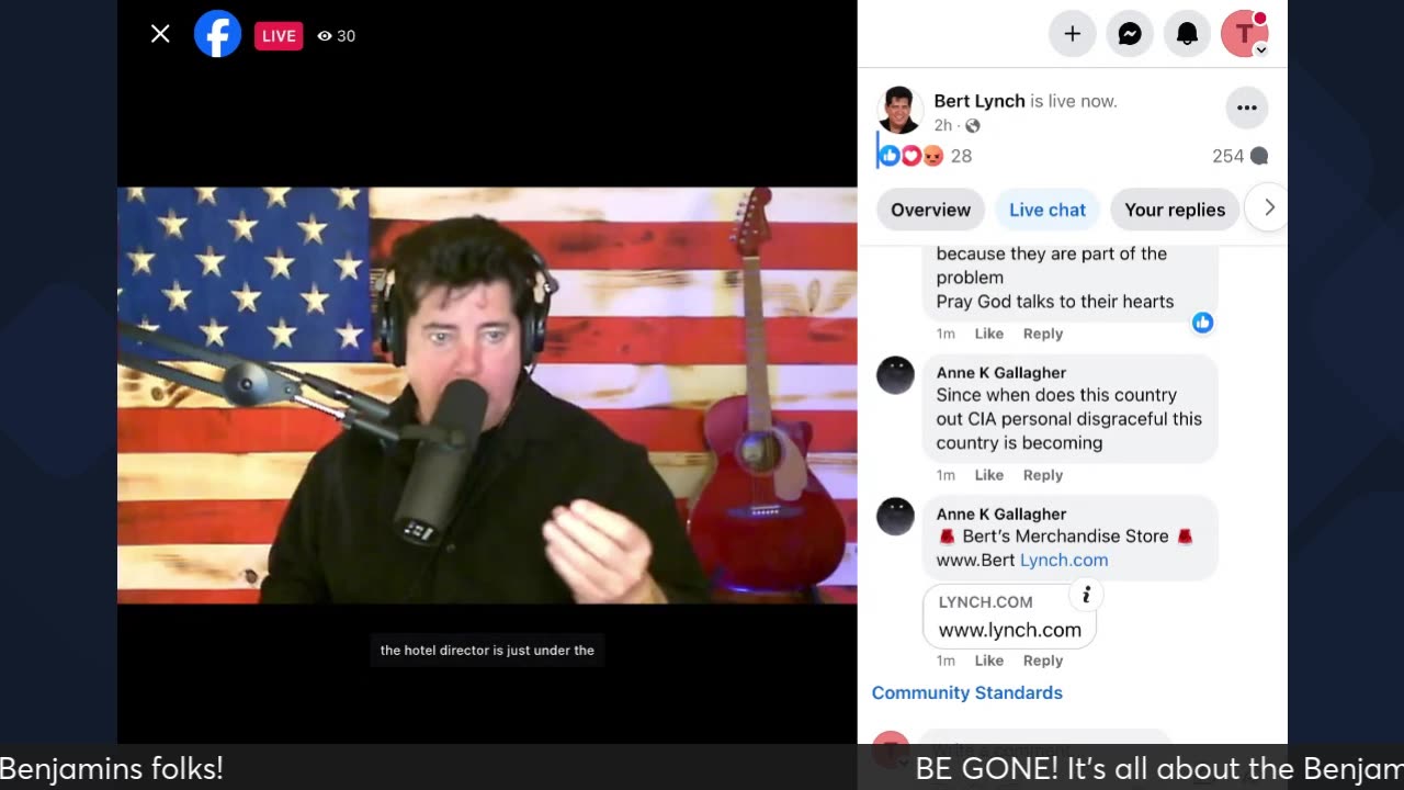 March 4, 2024 Bert Live (1st time on Rumble)
