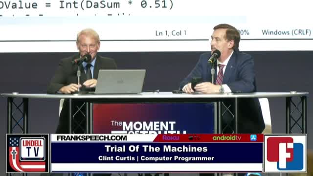 Clint Curtis: There Is Nothing You Can Do to Protect the Machines; You Have to Get Rid of the Them