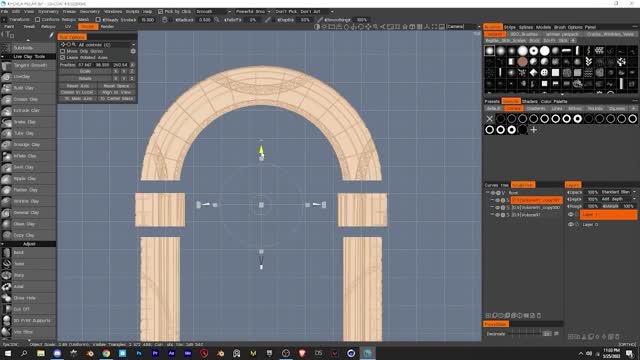 Arched In Blender+PS