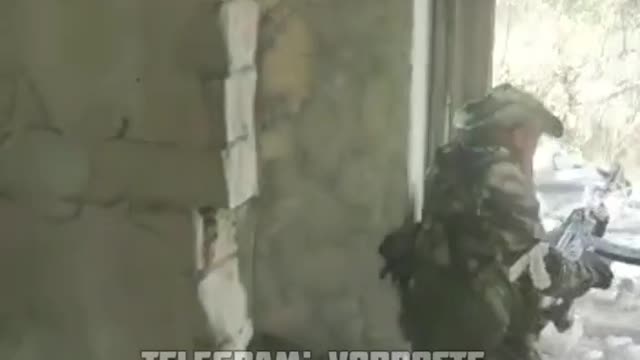 Ukraine War - 'Chechen' special forces, LPR fighters (100% Real Combat footage)