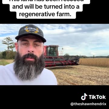 This is final harvest of till and spray factory farming!!!!