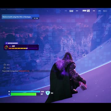 Fortnite C5S1 Daily Q Restore health using med kits or bandages