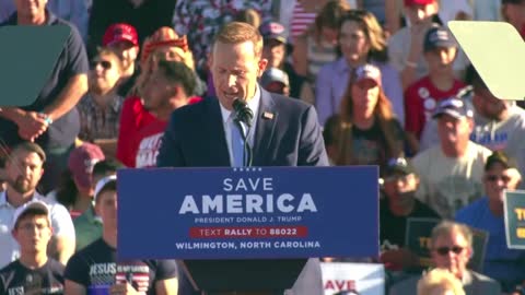 Trump Rally in North Carolina: Ted Budd speaks at Save America Rally #TrumpWon (Sep 23)