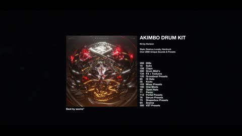 [2000+] "AKIMBO" DRUM KIT