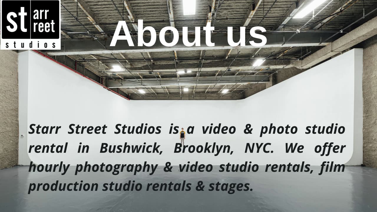 NYC photography studio