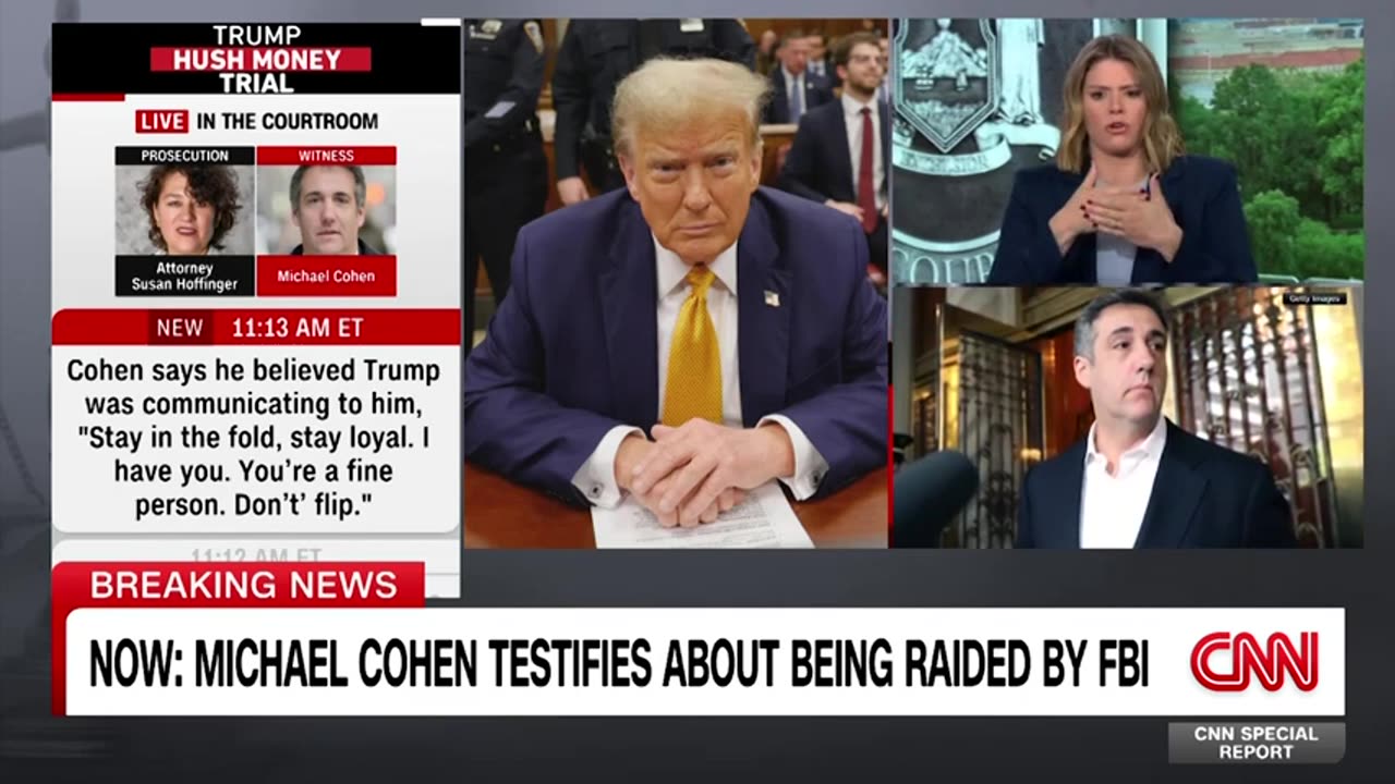 Michael Cohen testified Trump allies pressured him after FBI raid CNN News