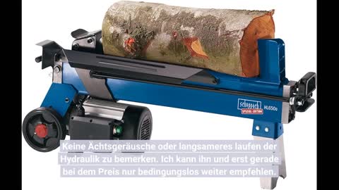 Scheppach holzspalter hl1000v (4000w, spaltkraft 10 t, 3-fach einstellbarer stecktisch)