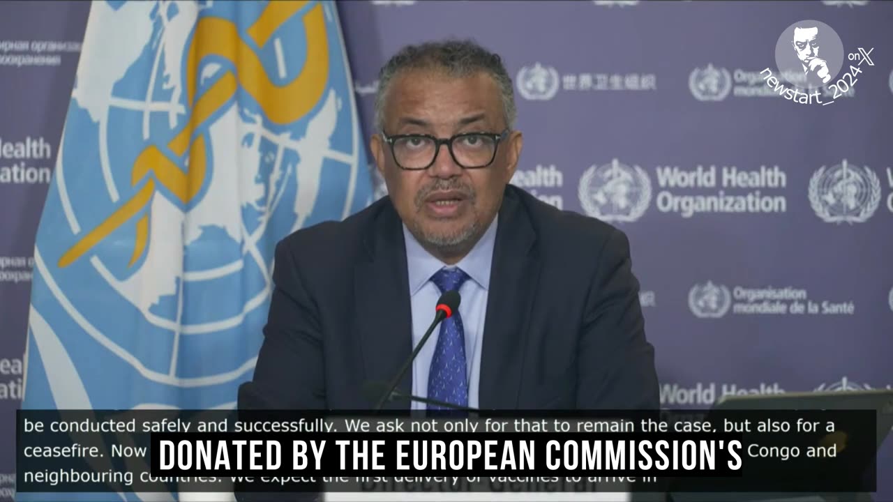 WHO Director General dr. Tedros on distribution of mpox vaccines