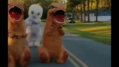 Jurassic Park meets boss baby