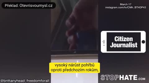 Žena volá do pohřebních ústavů
