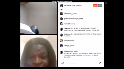 Mookie7o4 Instagram Stream ☞ United States Black Man vs Nigeria Africa Black Man ☜ July 15th 2022
