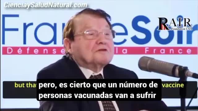 Luc Montagnier LAs nuevas variantes son productos de la vacunación