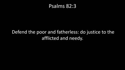 KJV Bible Psalms Chapter 82