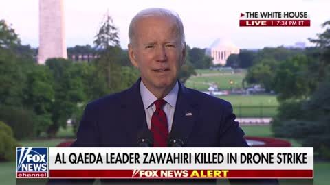 Biden describes how Ayman al-Zawahiri was taken out!!