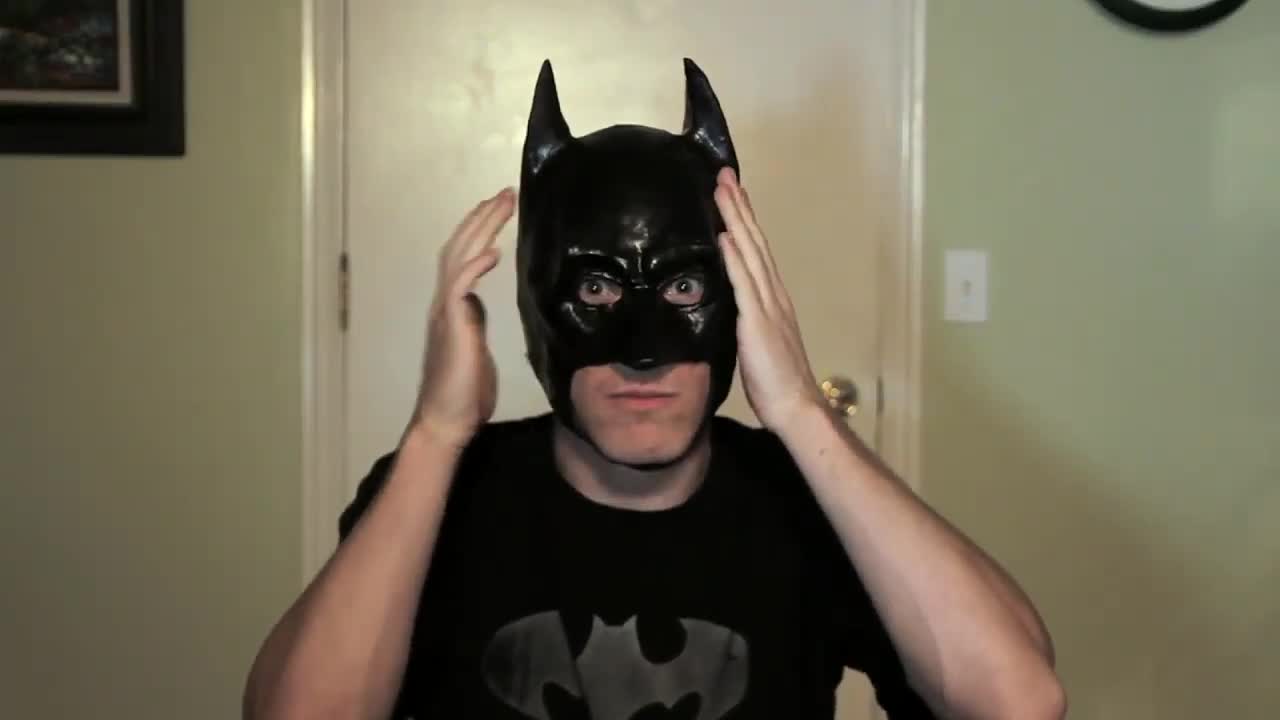 Latex Mask Tutorial Batman 'The Dark Knight' Mask