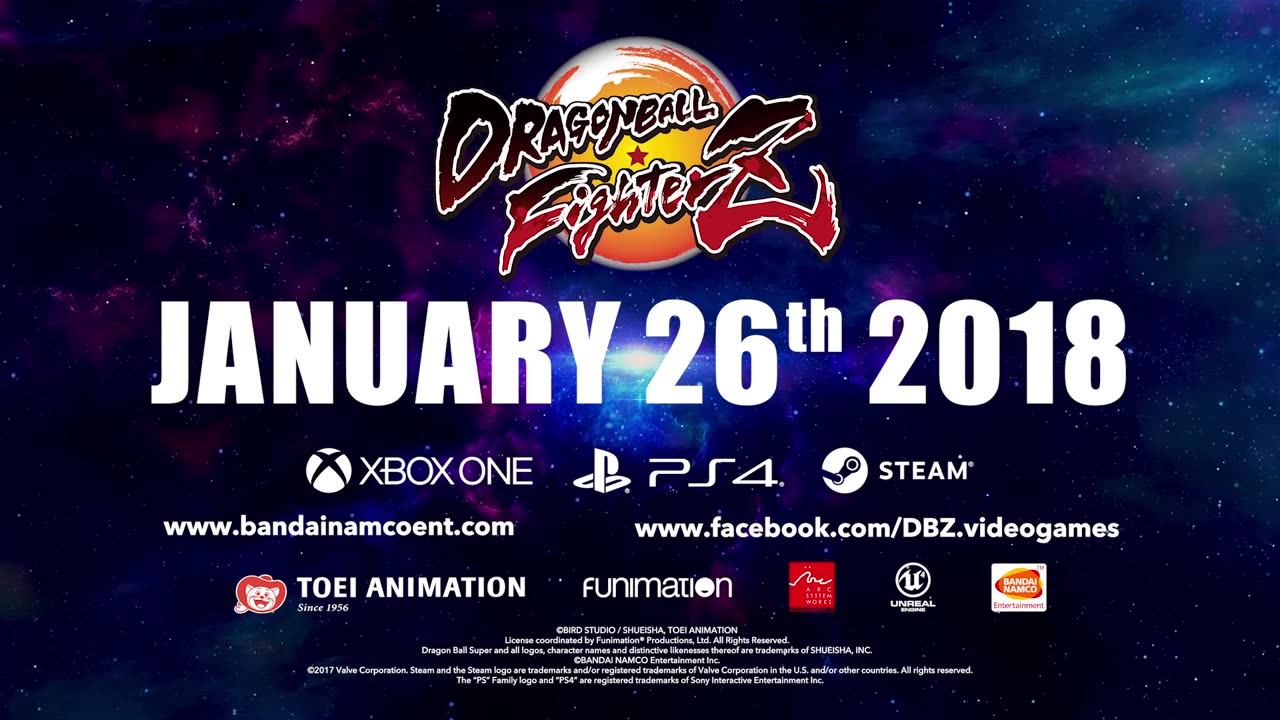 DRAGON BALL FighterZ - Jump Festa Trailer