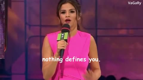 Selena gomez:believe yourself motivational speech