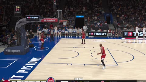 2K25 NBA Today Game Bulls VS. Pistons!!