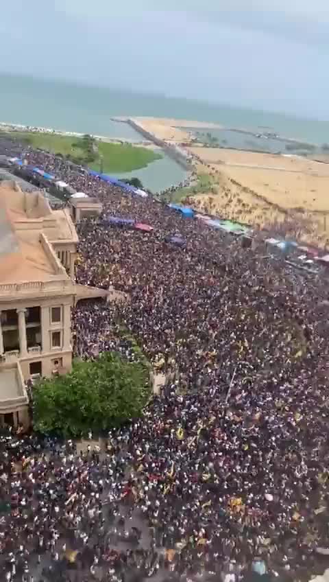 Sri Lanka Revolution: the people WON! Who's the next?