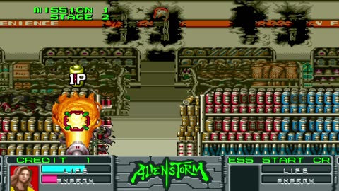 Alien Storm Stage 01 #retrogaming #nedeulers #alienstorm