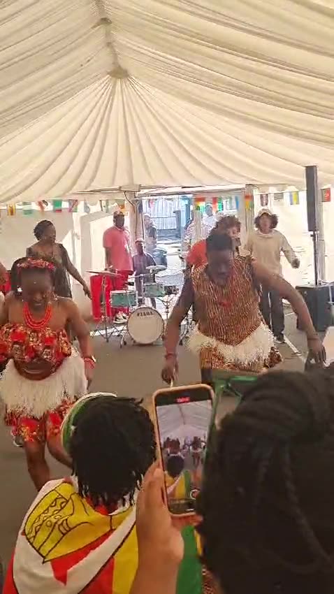 03 01 Happening in Newport Free Jelof Rice, Rounded Yam, Egusi, Moi Moi, Akara