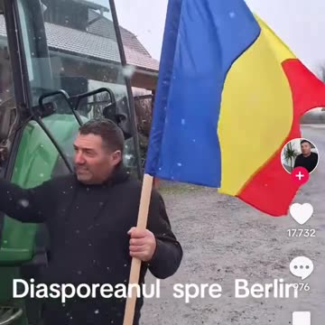 🚜🇩🇪 Rumänien joins German Farmer Protest
