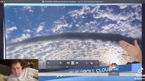 Chemtrails portrayed as a new type of cloud!