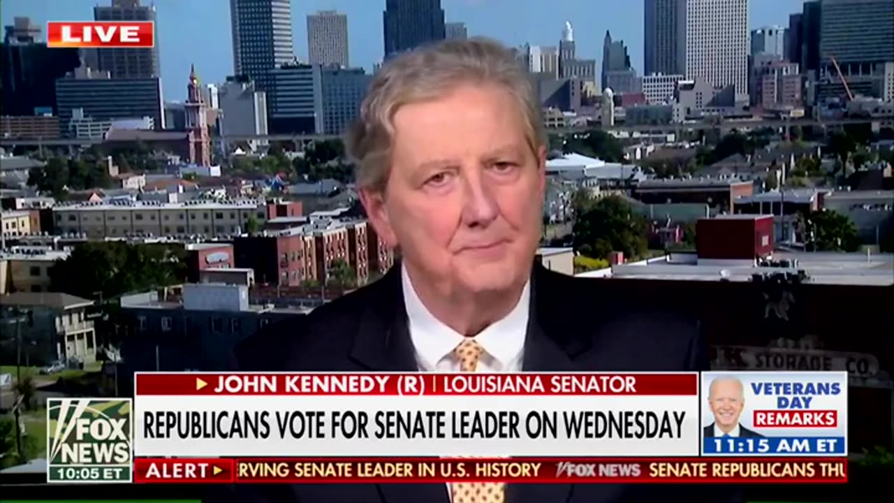 'The Other Side Is Crazy': John Kennedy Explains 'Message' Voters Sent To Washington 'Experts'