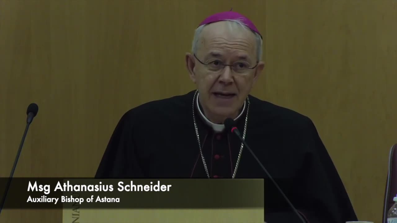 Liturgical Peace 2023: Msg Athanasius Schneider