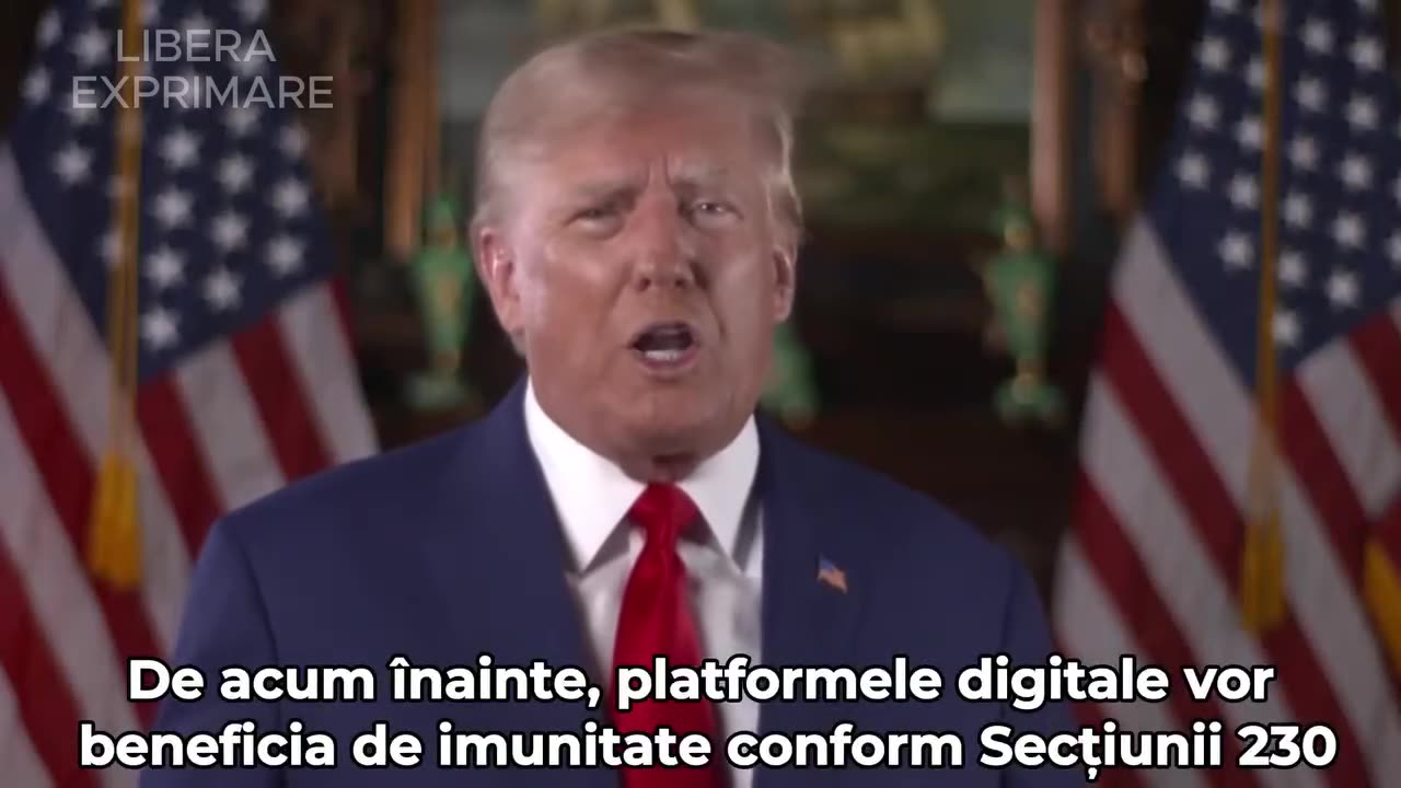 TRUMP ANUNTA MASURI ANTI-CENZURA: "DACA NU EXISTA LIBERA EXPRIMARE, NU EXISTA DEMOCRATIE"