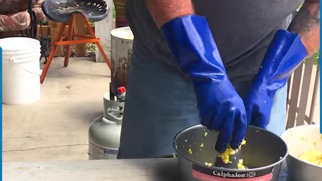 These workers are doing their jobs in the fastest way possible!!