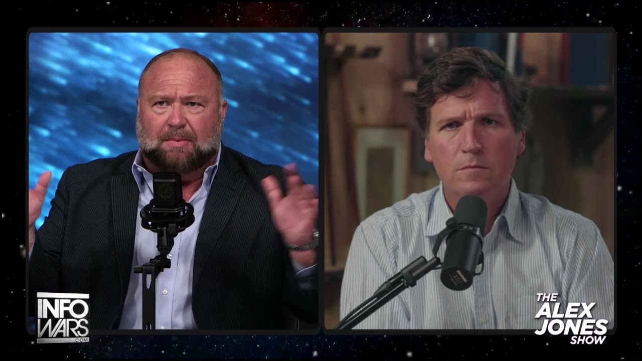 Breaking Exclusive! Tucker Carlson Breaks The Internet In Powerful Interview With Alex Jones