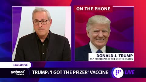 Donald Trump - I Took The Pfizer Vaccine