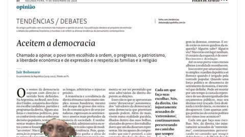 Mal começou e já é o melhor colunista da Folha.😁