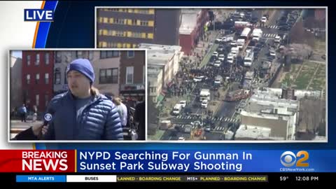 Witness saw people running from subway, "not looking back"