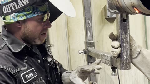 Lessons with Chris Fink 👨‍🏭 #welding