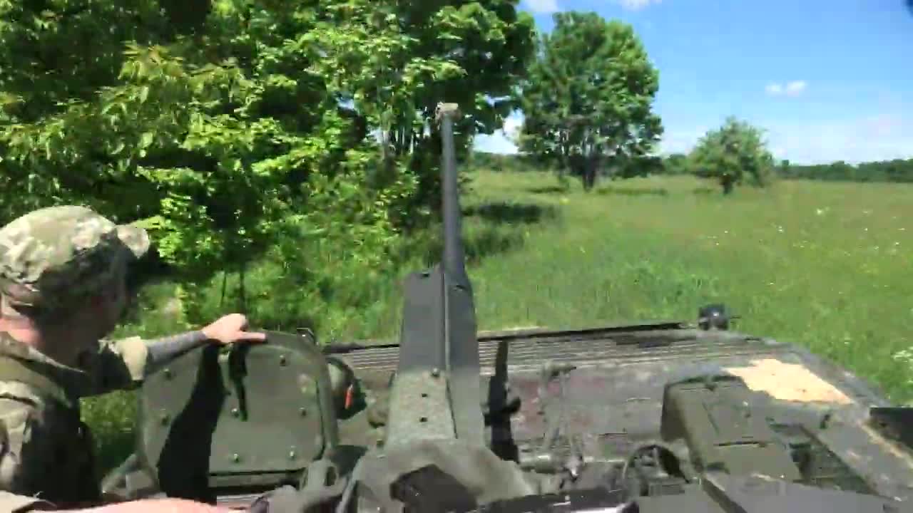 CAPTURED BMP-2 IN THE SERVICE OF THE DPSU BORDER GUARD