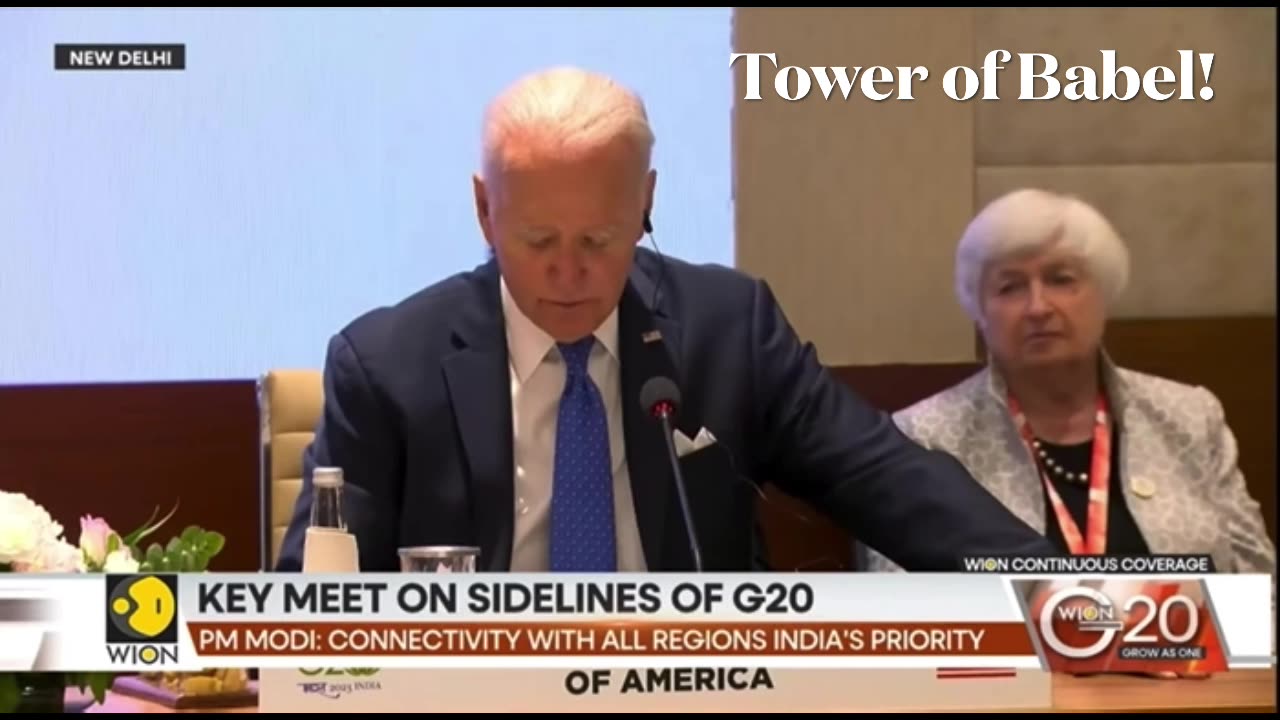 G20 Summit 2023: Building the Tower of Babel Back Better!!