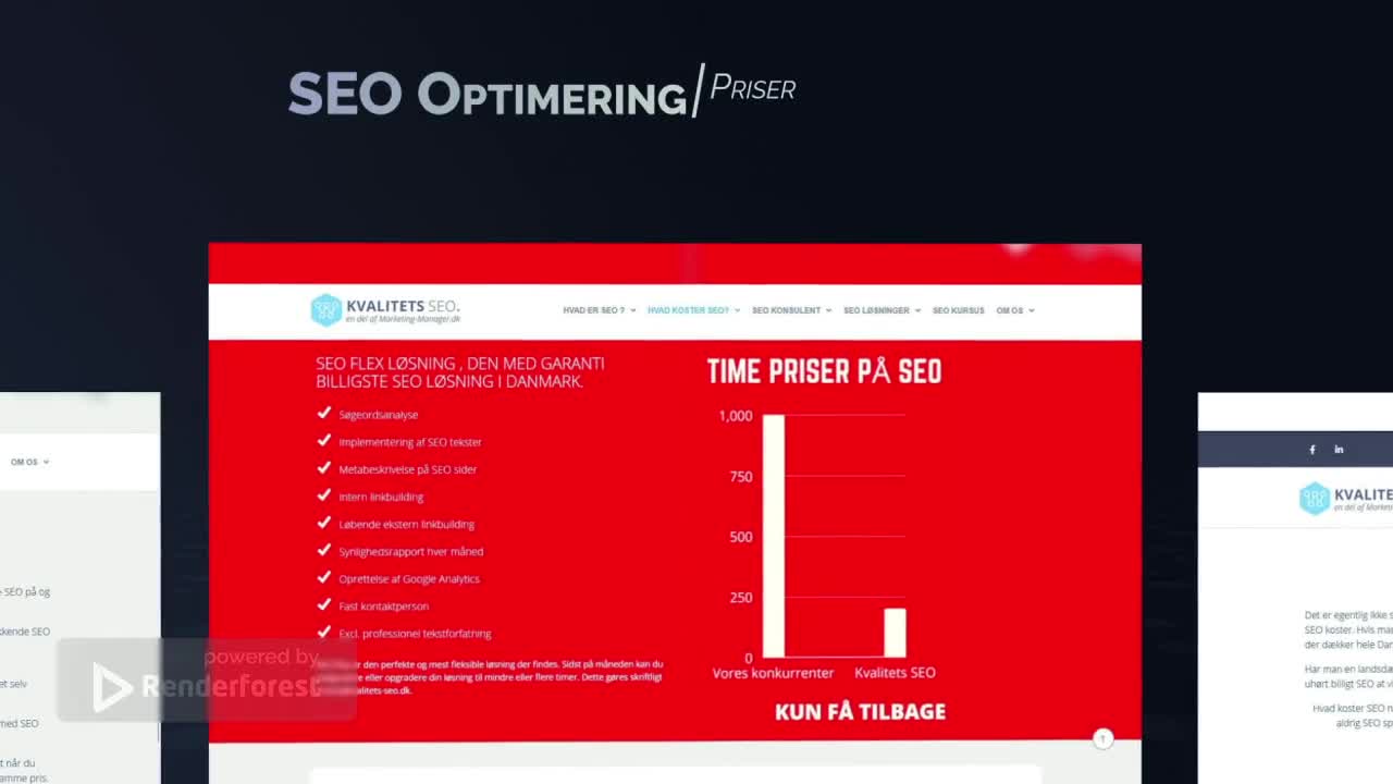SEO optimering priser
