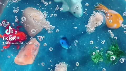 Customizable Triple Wick Aquarium Candle