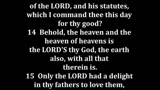 Deuteronomy 10 King James version