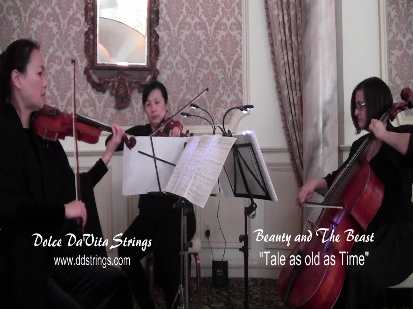 Beauty and The Beast - Tale as old as time - Dolce DaVita Strings Trio (Ver 2)