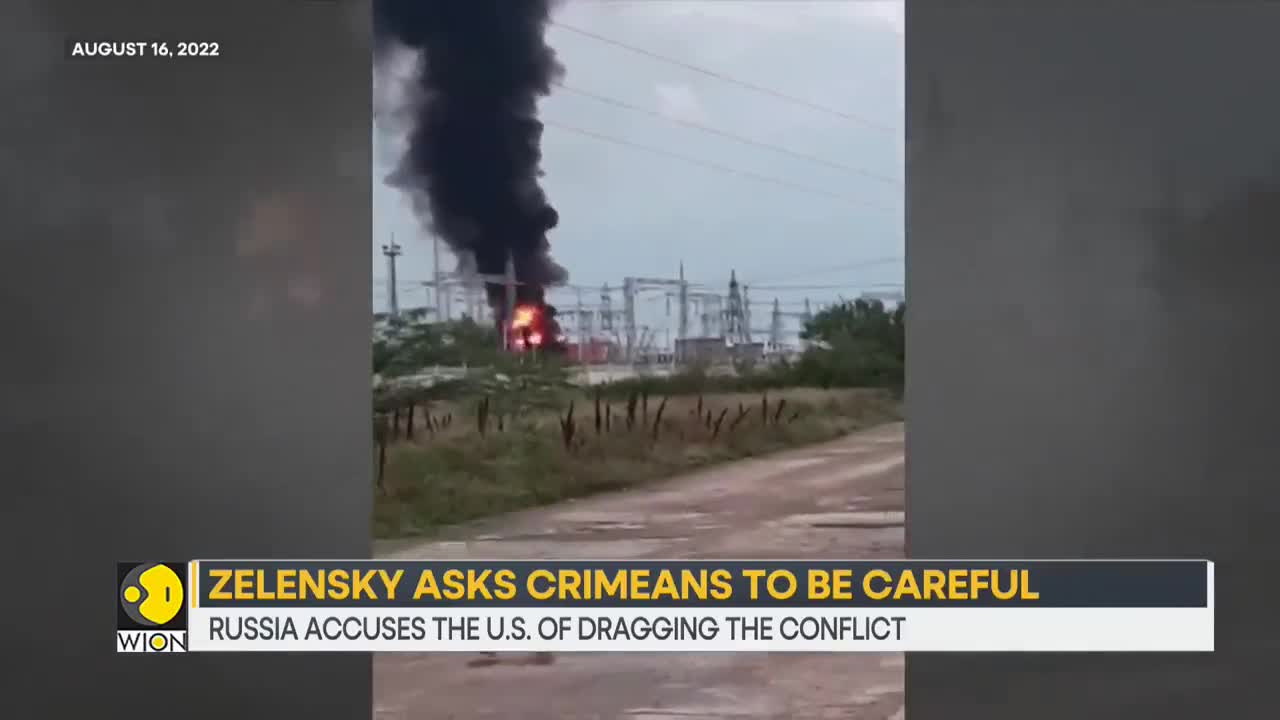 Russia-Ukraine war: Explosions at Crimea depot prompt thousands to evacuate | World News