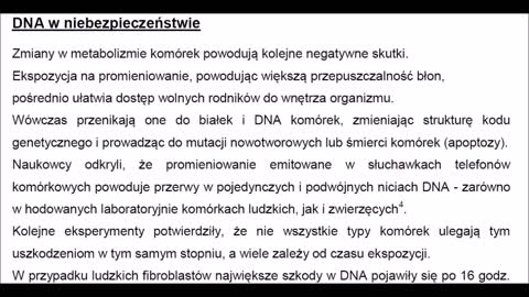 Działanie pól elektromagnetycznych na organizmy żywe (5G, 4G, 3G, 2G, Wi-Fi) - badania