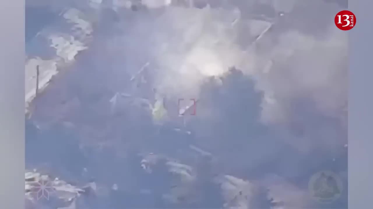 Ukrainian soldiers destroy Russian T-72 tank, 2S9 Nona installation and Msta-B artillery system