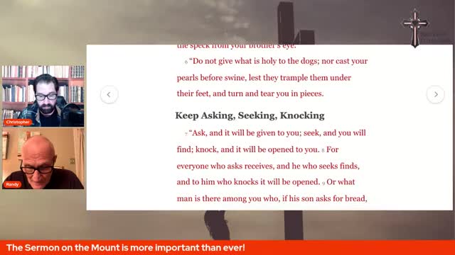 The Sermon on the Mount is more important than ever, part 9 - Matthew 7