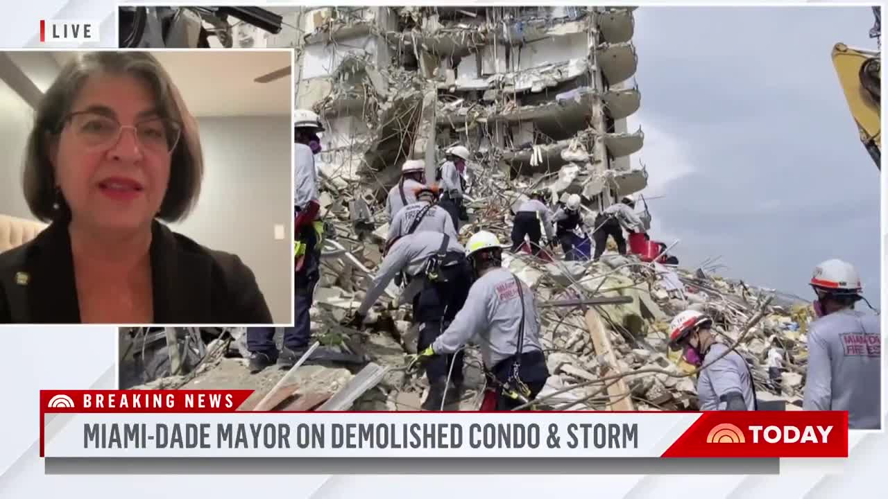 Miami-Dade Mayor: Surfside Condo Demo Opened Areas To Continue Search